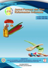 Jurnal Farmasi dan Ilmu Kefarmasian Indonesia Volume 10, No 2, 2023