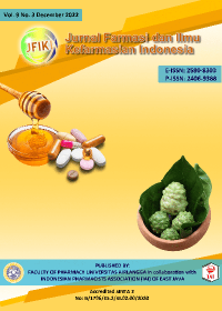 Jurnal Farmasi dan Ilmu Kefarmasian Indonesia Volume 9, No 3, 2022