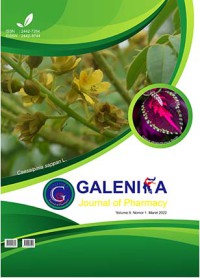 Jurnal Farmasi Galenika (Galenika Journal of Pharmacy) Volume 8, No 1, 2022