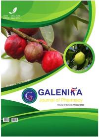 Jurnal Farmasi Galenika (Galenika Journal of Pharmacy) Volume 8, No 2, 2022