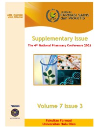 Jurnal Farmasi Sains dan Praktis Volume 7, No 3, 2021
