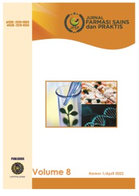 Jurnal Farmasi Sains dan Praktis Volume 8, No 1, 2022