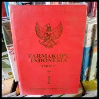 Farmakope Indonesia Edisi V 2014 Buku I