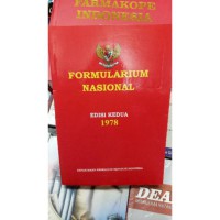 Formularium Nasional Edisi Kedua 1978