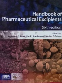 Handbook Of Pharmaceutical Excipients