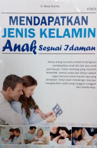 Mendapatkan Jenis Kelamin Anak Sesuai Idaman