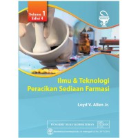 Ilmu & Teknologi Peracikan Sedian Farmasi