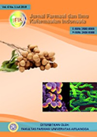 Image of Jurnal Farmasi dan Ilmu Kefarmasian Indonesia Volume 6, No 1, 2019