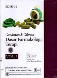 Goodman & Gilman Dasar Farmakologi Terapi Vol. 3